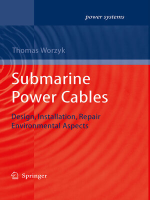 cover image of Submarine Power Cables